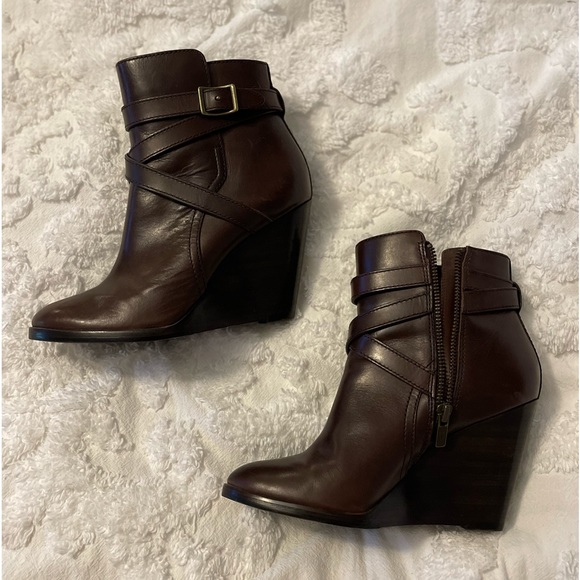 Frye CeCe Wedge Bootie - Picture 1 of 5